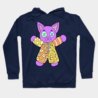 Scribbles the clown cat Hoodie